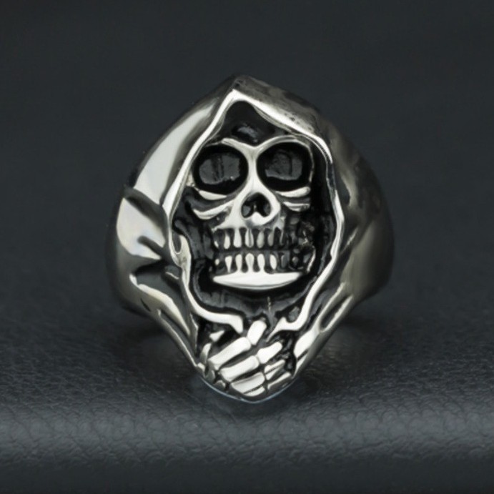 SEUSUK  Cincin Personality Personality Model Tengkorak untuk Pria