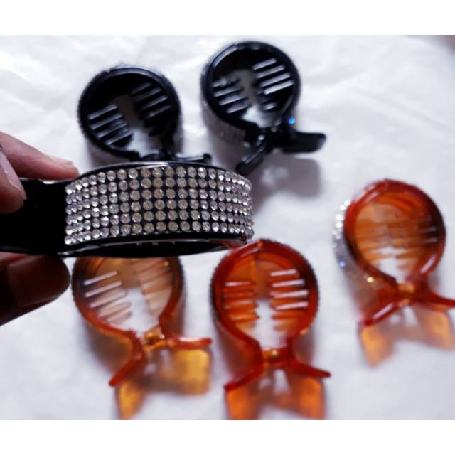 Jepit rambut ikan permata isi 6 pcs luxgrosir