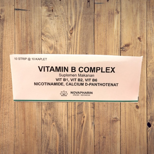 Vitamin B Kompleks Tablet Novapharin / Vitamin B Complex
