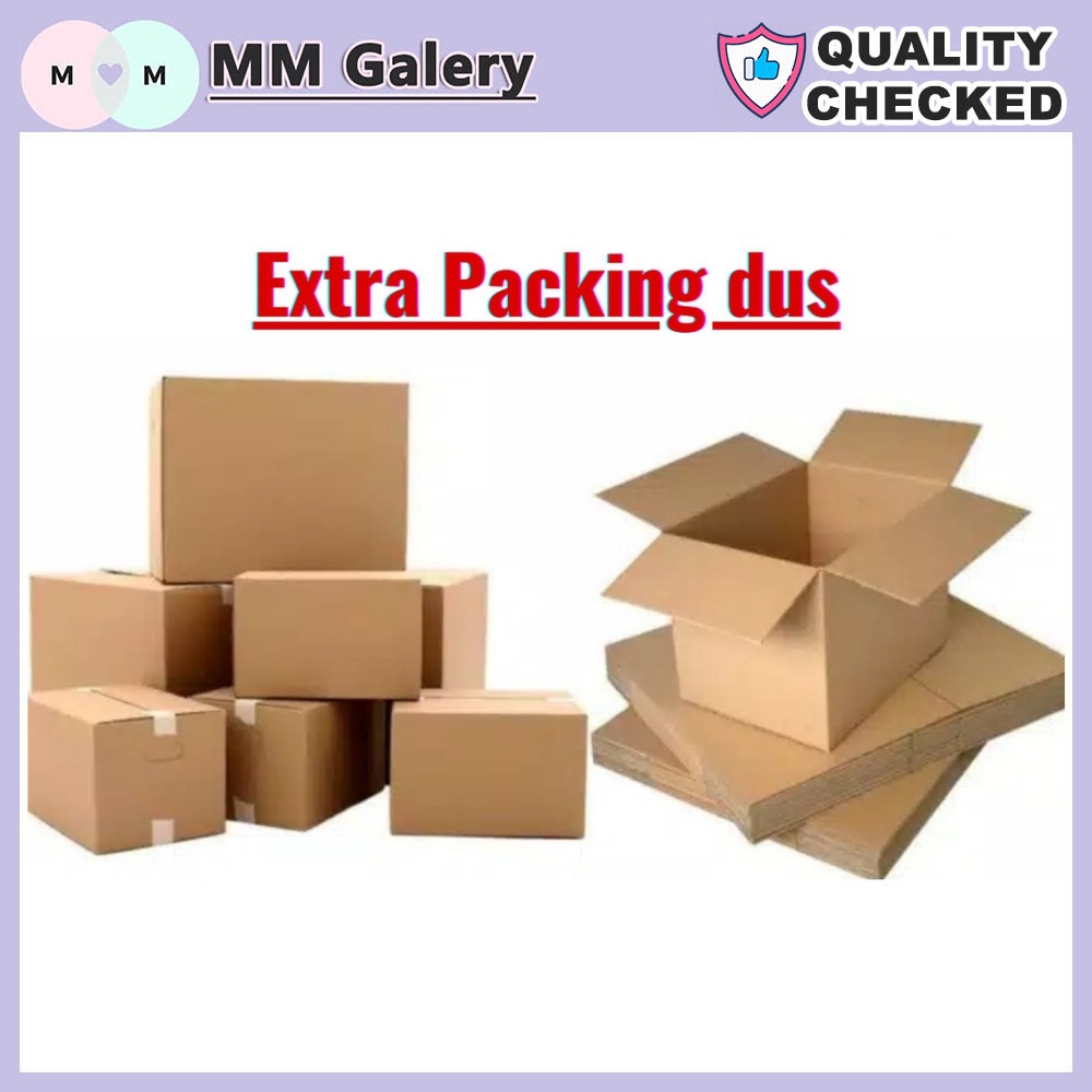 

Extra Packing Dus/Kardus untuk keamanan paket