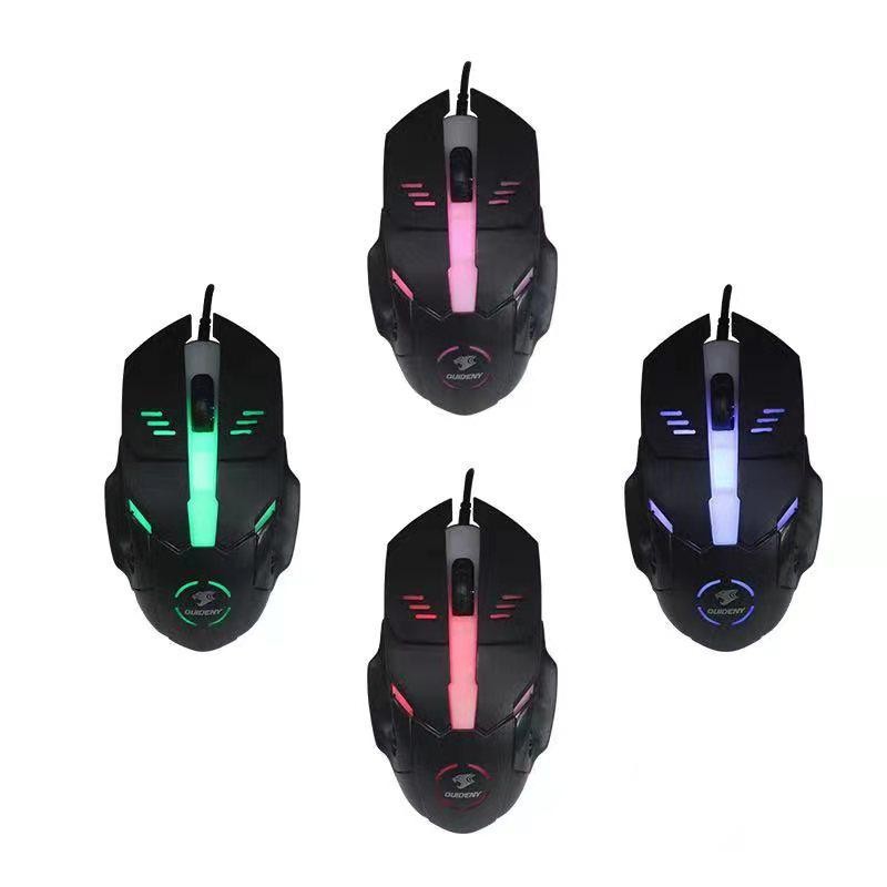 Mouse Kabel Gaming LED quideny 600K for PC/Laptop