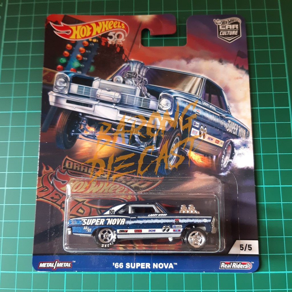 Hot Wheels Premium Dragstrip Demon - '66 Super Nova