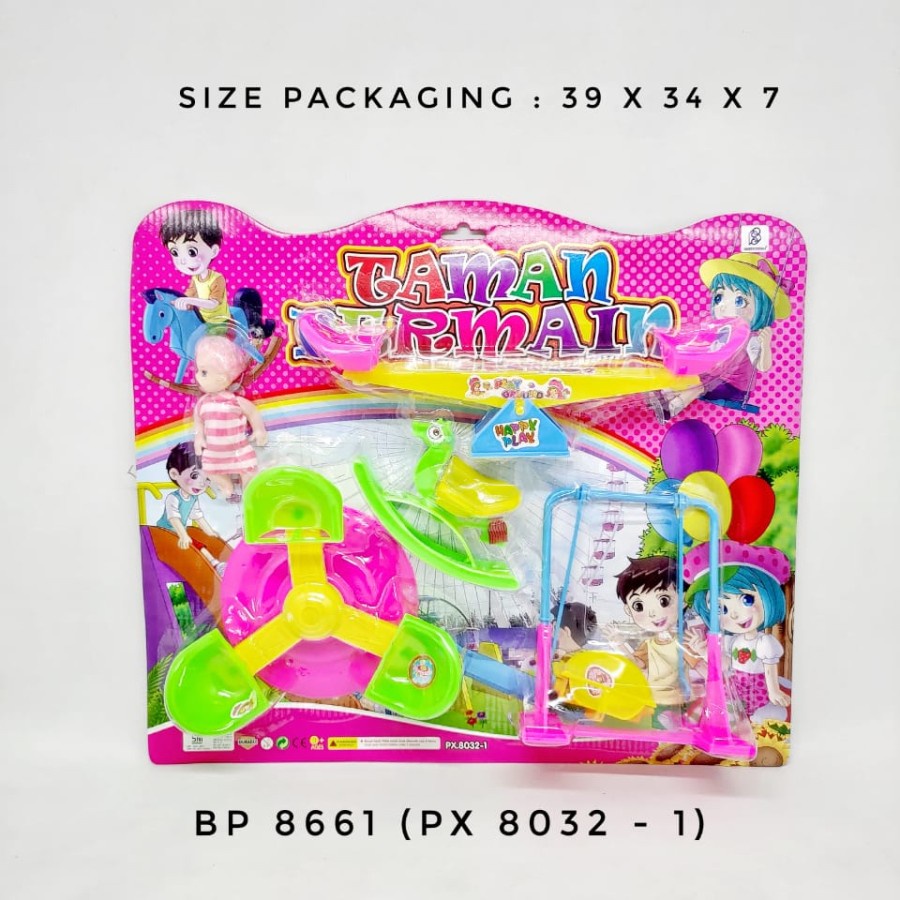 MAINAN ANAK PEREMPUAN TAMAN BERMAIN SET PX8032