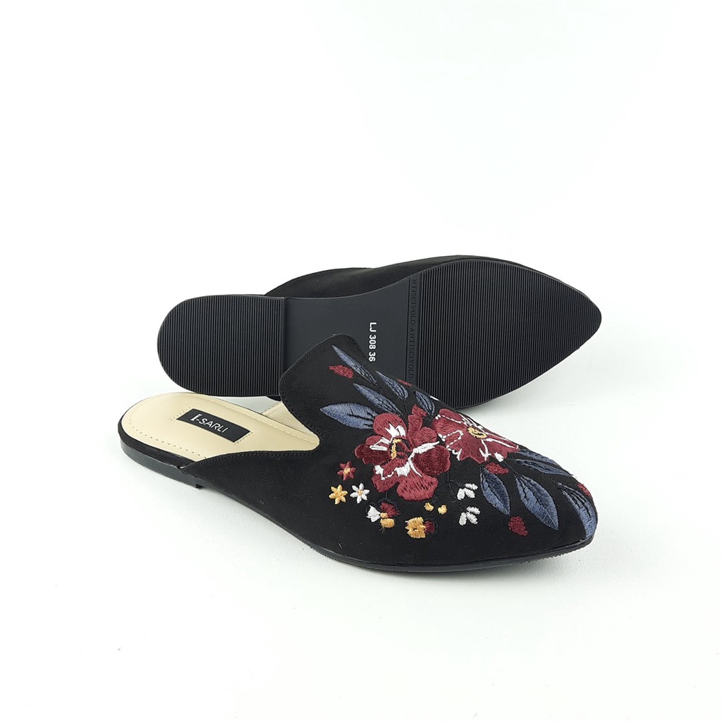 sandal sepatu  flat bustong wanita I sarli LJ-308 36-40