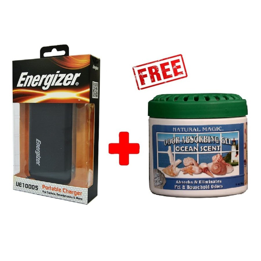 FREE NATURAL MAGIC OCEAN !! Powerbank Energizer 10000 MAh ORIGINAL