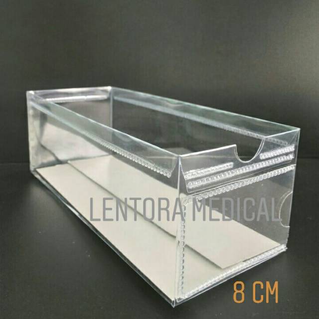 box obat plastik mika 8cm