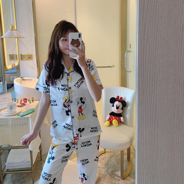 BISA COD..!!! 074067 MICKEY SLEEPWEAR SET