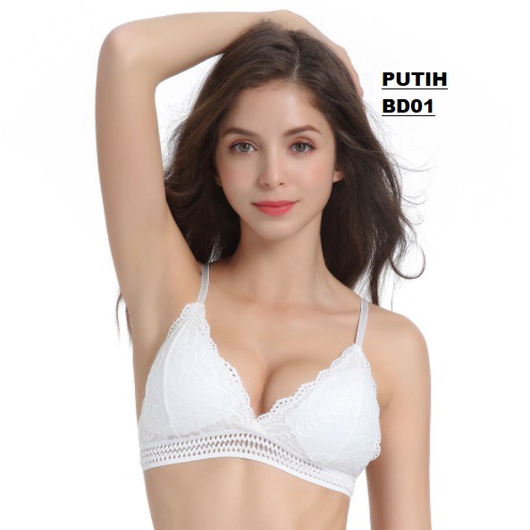 BH BRA Push up + Spon Tanpa Kawat - BD