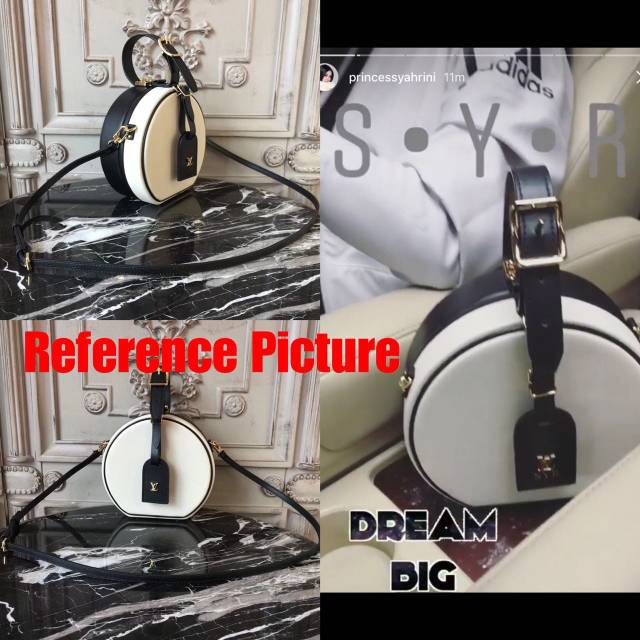 LV petite Boite chapeau with box 46809