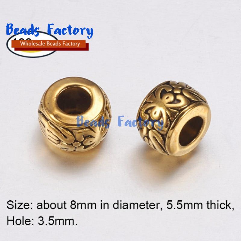Charm Pembatas gelang warna Emas Hongkong liontin gelang hongkong