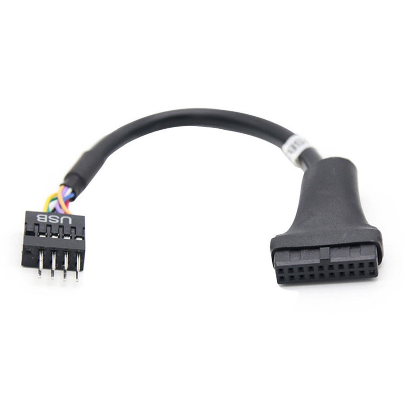 Kabel Adapter USB 3.0 20 Pin Male To USB 2.0 9Pin Female Untuk Pc