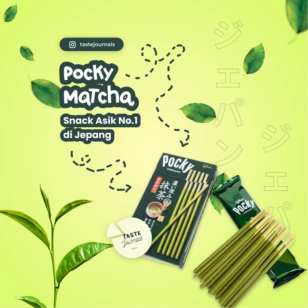 

PRODUK JEPANG!!! POCKY Rich Matcha