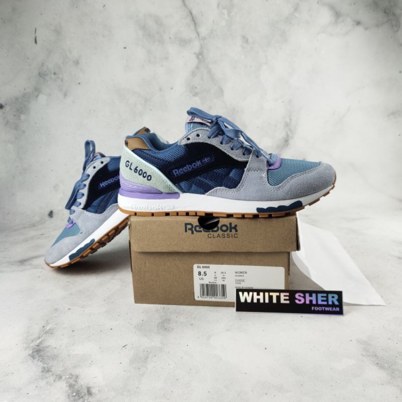 REEBOK CLASSIC GL 6000 BLUE PURPLE BNIB MADE IN VIETNAM