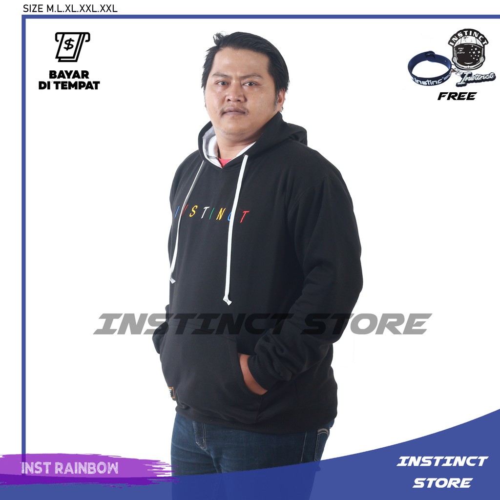 INSTINCT JAKET SWEATER HOODIE jumbo xxl xxxl