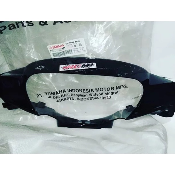 COVER HANDLEBAR BATOK DEPAN MIO LAMA OLD HITAM PUTIH MERAH SILVER BIRU ORI ORIGINAL YAMAHA 5TL-F6143