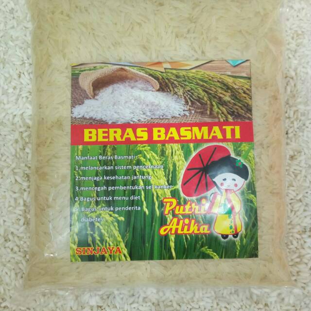 

Beras basmati merk Putri Aika kwalitas terbaik