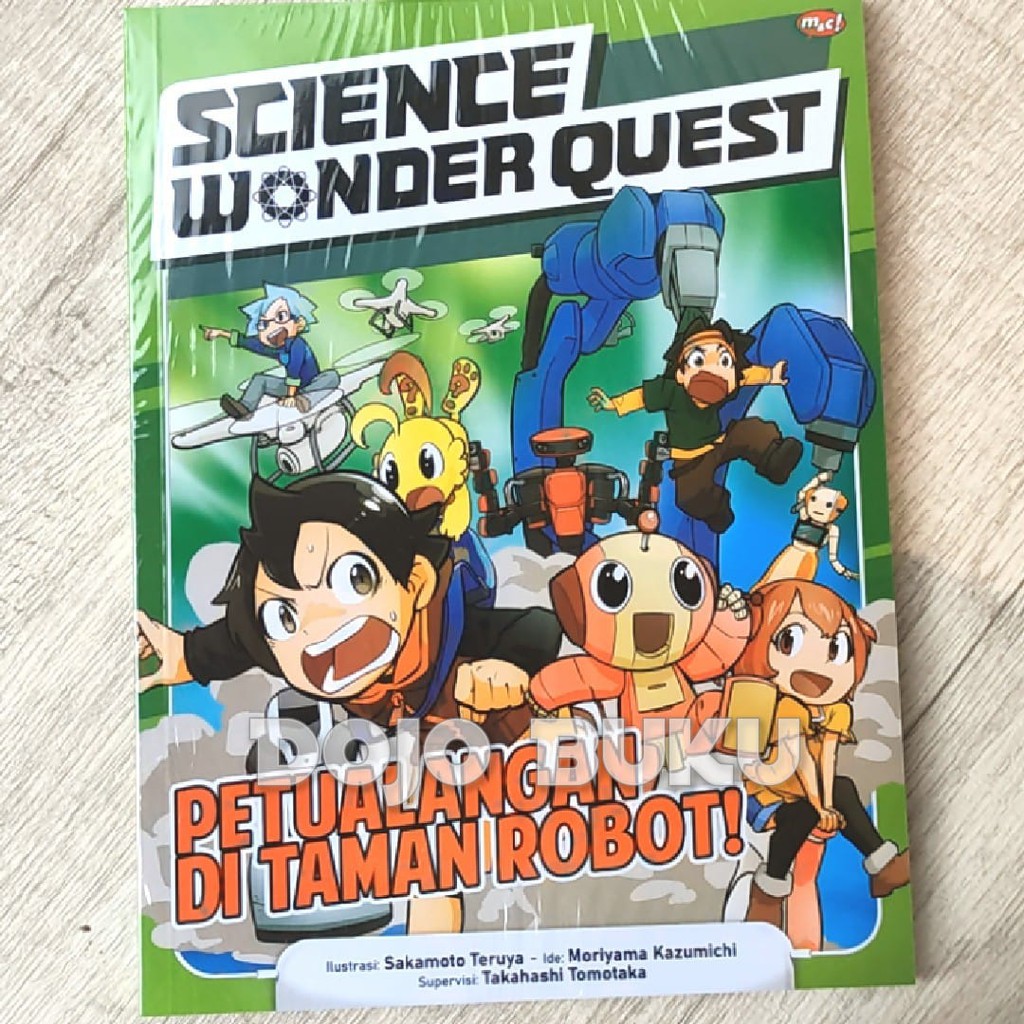 Science Wonder Quest : Petualangan Di Taman Robot!