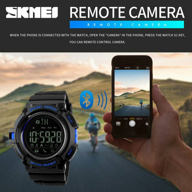 Skmei 1245 digital Bluettoth original WR