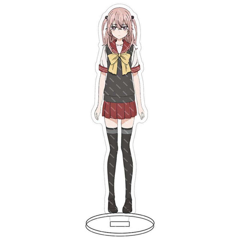 Lanfy My Dress-Up Acrylic Stand Model Koleksi Mainan Desk Decor Figure Model Kartun Karakter Manga Stand Display Akrilik