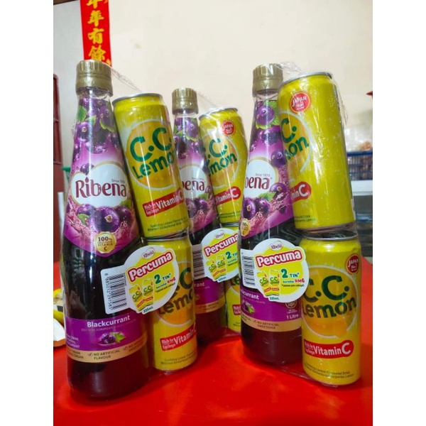 sirup ribena impor singapore berat 1liter