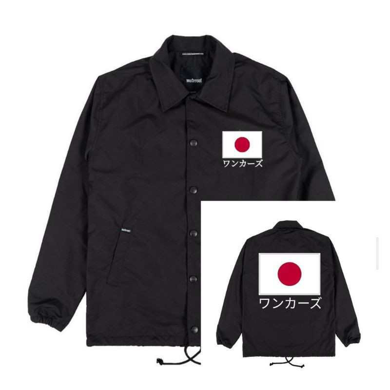 JKT DST - jacket erigo Unisex Pria jaket coach Jepang original wangkers windbreaker JAPAN BENDERA