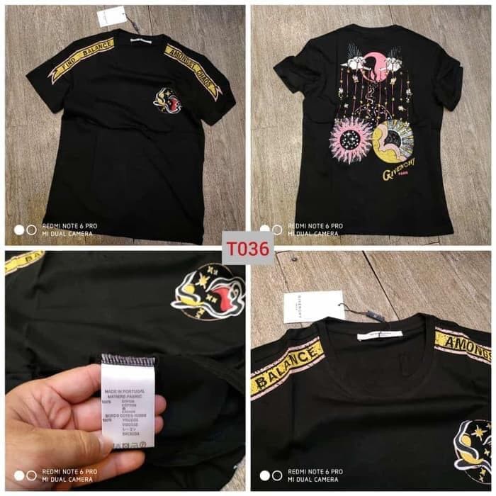 Tshirt Givenchy Mirror Quality / Unisex / T036