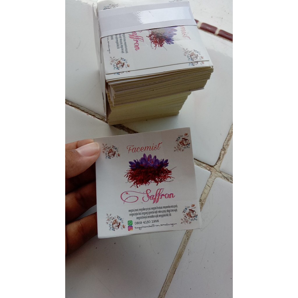 

Stiker Label Kemasan Per 500 pcs