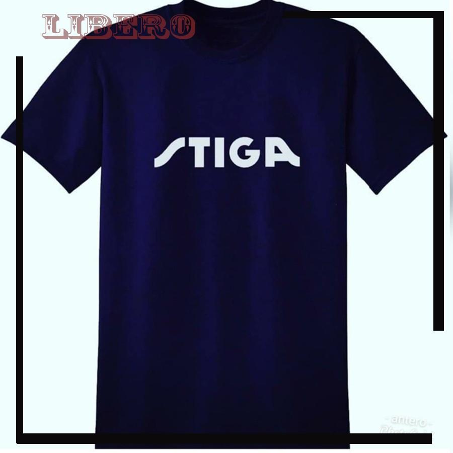 Kaos Baju Combed 30S Distro STiGA tenis table polos custom