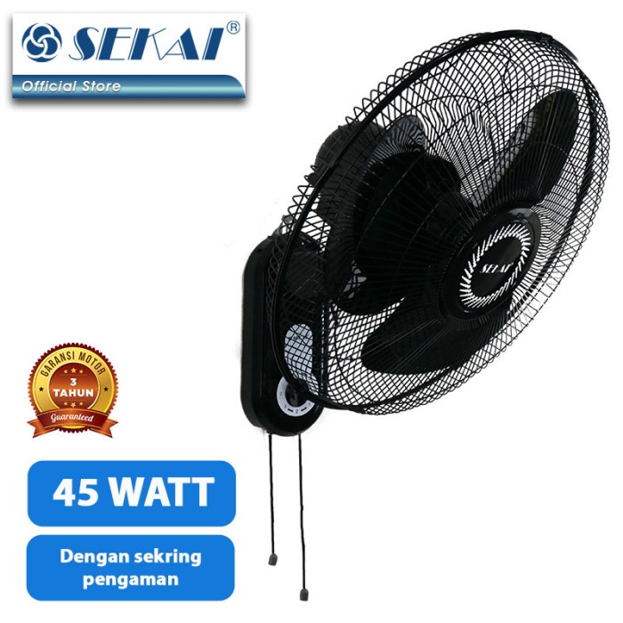 SEKAI Plastic Wall Fan 16 Inch WFN1627 Kipas Dinding WFN 1627