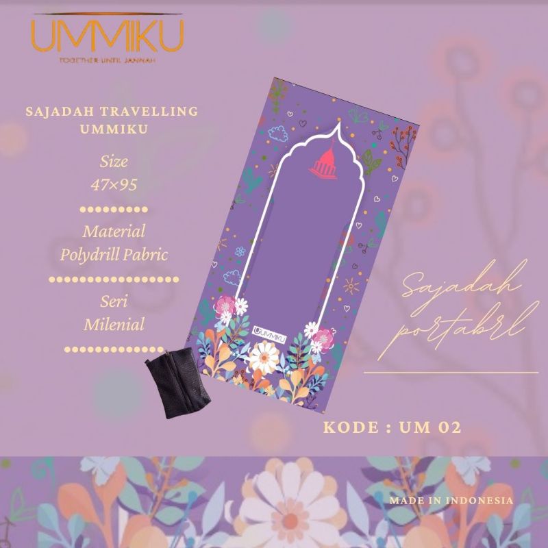 Sajadah Travel  UMMIKU || Sajadah Travelling Kekinian Milenial Series