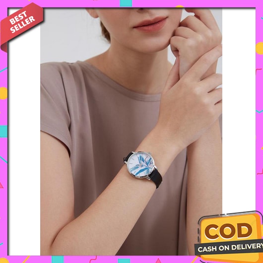 Jam Tangan Cewek Analog Kulit Mewah Elegan Trend Terbaru Jm Tangan Wan Berrybenka - Jam Tangan Kulit