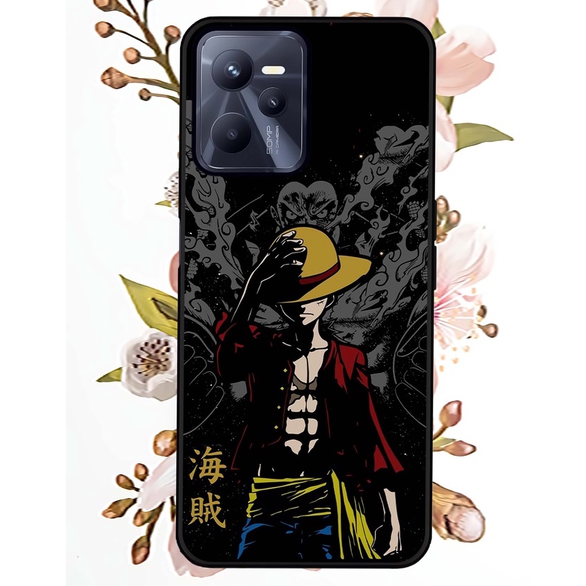 [RM10] Case Glossy Realme | Realme C35 |NARZO 50A PRIME | Casing Kilau Hp ONE PIECE