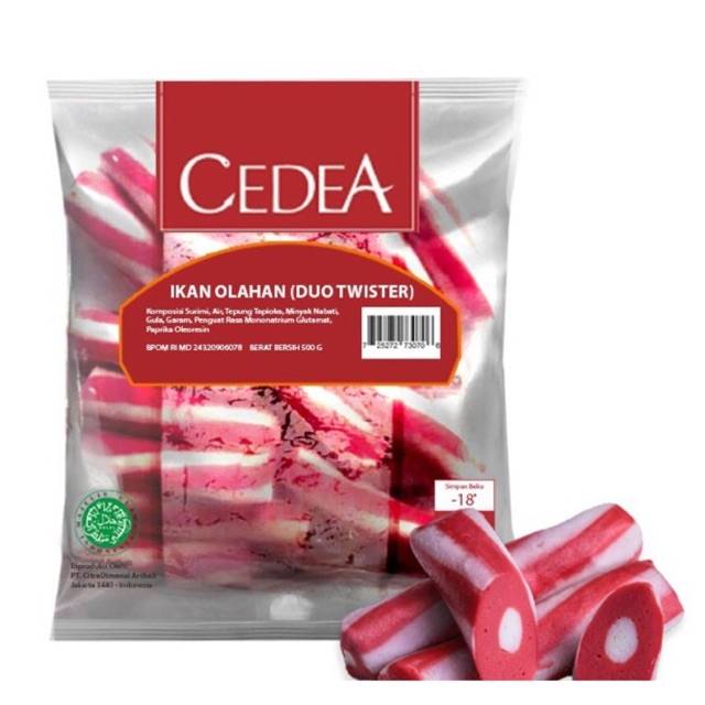 

CEDEA SEAFOOD BASO IKAN DUO TWISTER 500gr