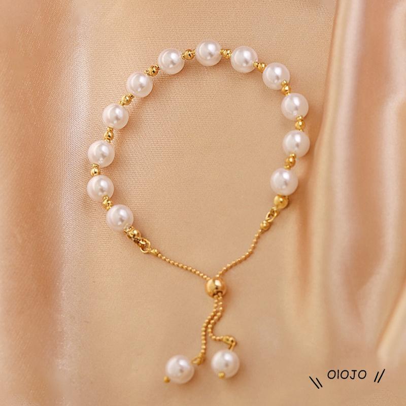 【COD】Gelang Mutiara Simpel Dan Elegan