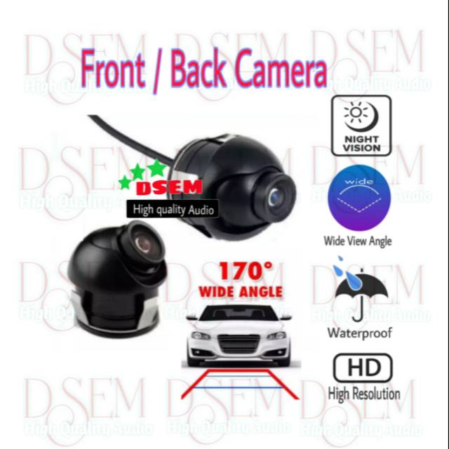 Kamera Universal Depan/ Belakang Kamera Mobil Universal