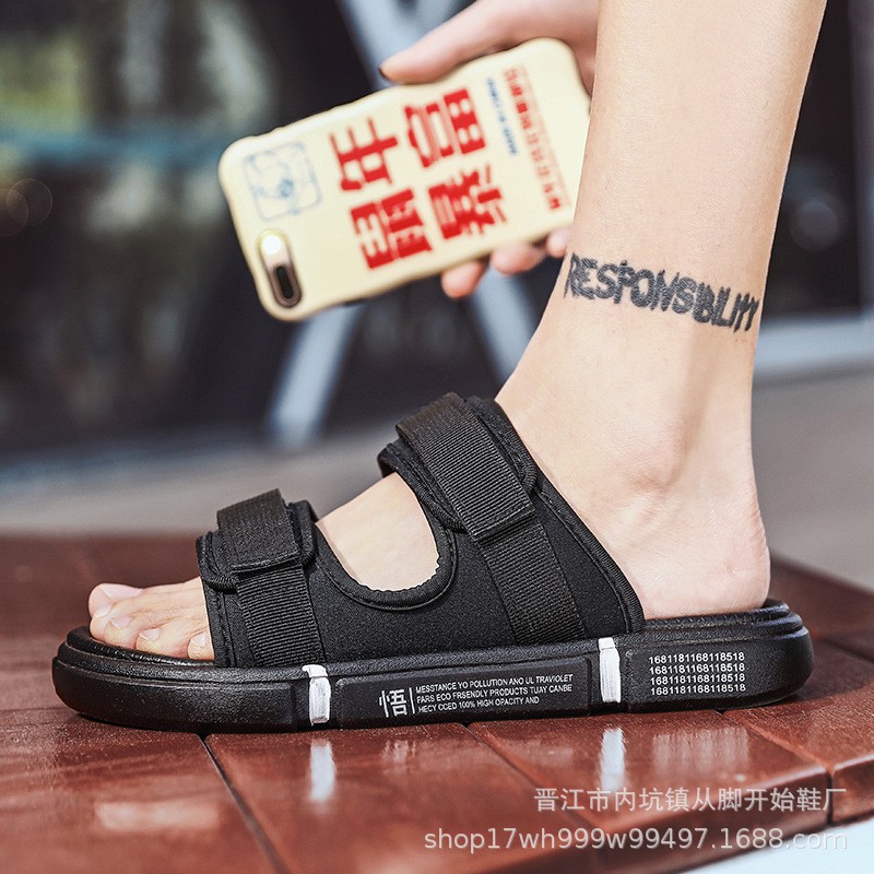 TBIG [COD] Sandal Slop Pria 9705 Sandal Import Santai Casual