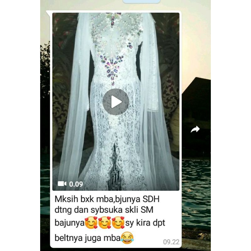 KEBAYA AKAD FULL PAYET MEWAH BEREKOR//KEBAYA AKAD PREMIUM MODERN