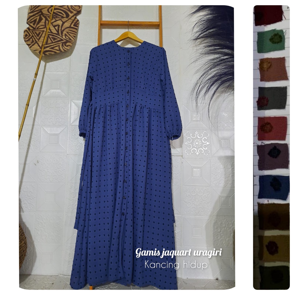 GAMIS JAGUAR KANCING SERIBU RUBY URAGIRI