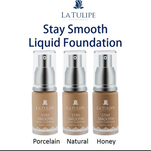 La tulipe liquid foundation