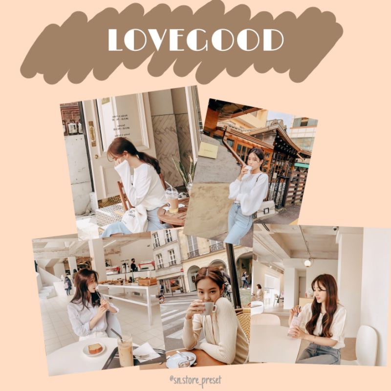 LOVEGOOD PRESET LIGHTROOM // Smooth Peach Preset For IOS &amp; Android