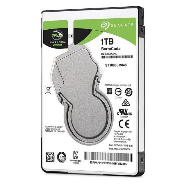 HDD Laptop Seagate BarraCuda 1TB 2.5 inch SATA3 - Harddisk Notebook