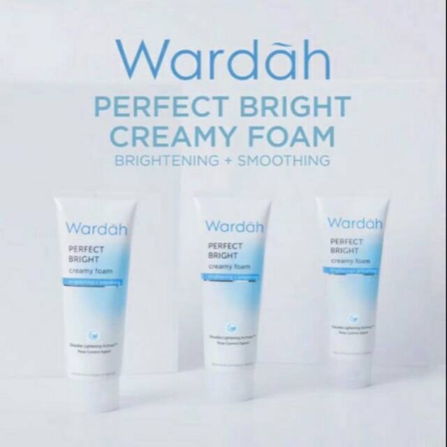 `ღ´ PHINKL `ღ´ ᘺᗩᖇᕲᗩᕼ Wardah perfect bright creamy foam sabun cuci muka halal