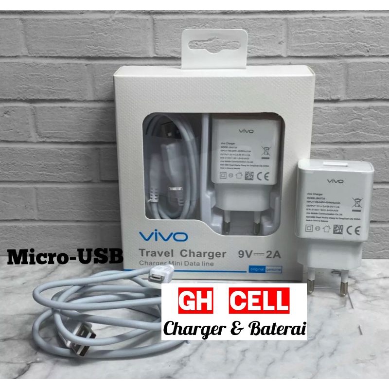 Charger Vivo Y20A Y20 2021 Y20i Y20s Y20G Y30G Fast Charging Micro USB Original