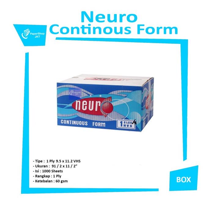 

Continous Form 91/2 x 11 1 Ply/2 ( K1/2 Neuro ) / Kertas Komputer Star Seller Termurah