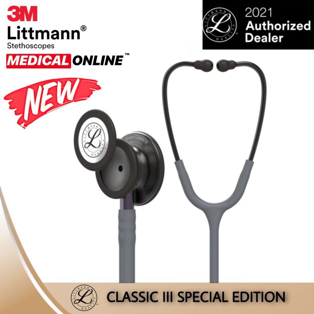 3M STETOSKOP LITTMANN CLASSIC III GRAY SMOKE 5873 LIMITED EDITION MEDICALONLINE MEDICAL ONLINE