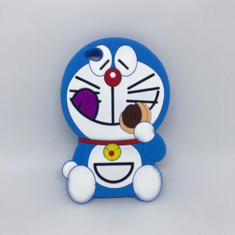 Oppo A91/ F11/ NEO 7/ RENO 3/ Case 4d Boneka Doraemon Dorayaki