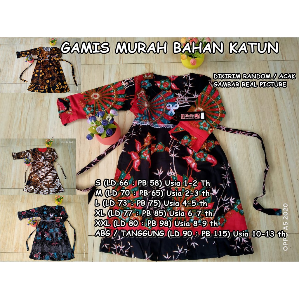 GROSIR BAJU GAMIS ANAK MURAH NAMPOL