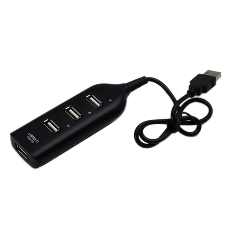 Micro USB Hub 2.0 Multi USB Port 4port Hub USB High Speed Hab Dengan Saklar on/off USB Splitter Untuk Aksesoris Komputer PC