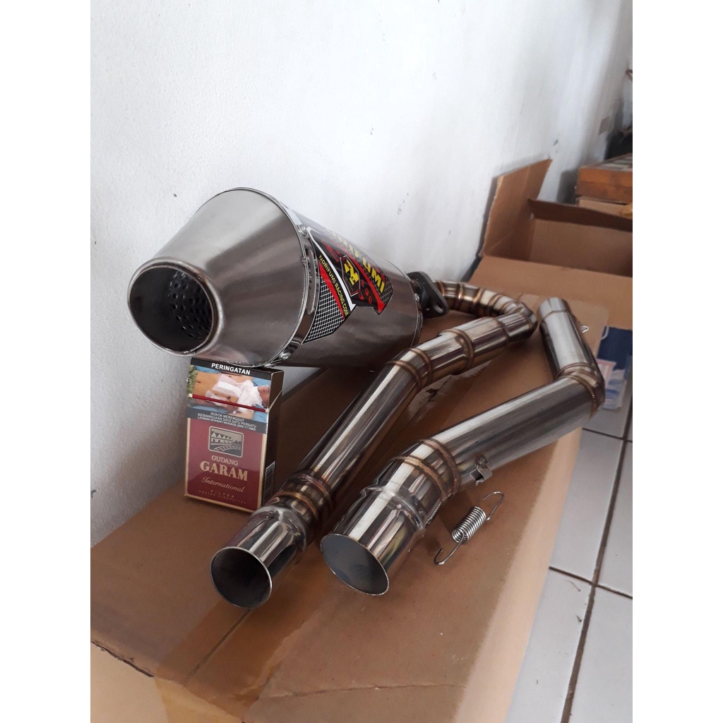Knalpot Racing Honda CRF Merek Norifumi Racing  Com suara oke