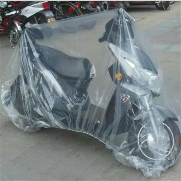 Body Cover Selimut Sarung Mobil dan Sepeda Motor Transparan Plastik Tebal 80 Micron